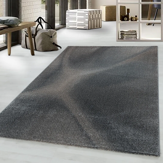 Laxton Flatweave Brown/Grey Rug