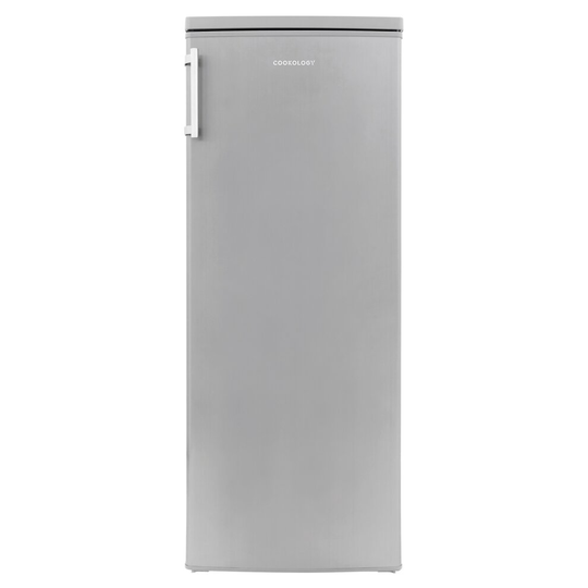 Cookology CTFR240IX 240L Tall Freestanding Fridge 143cm High - Inox