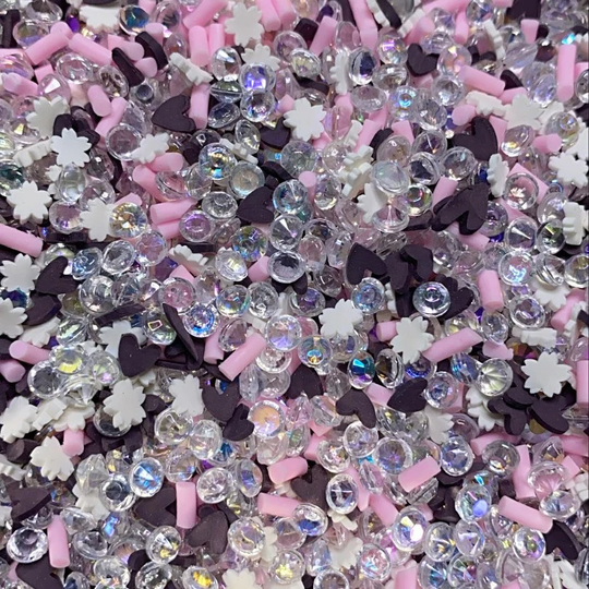 Emo Love Polymer Clay Slices - 15G/30G Resin Nail Art Slime Jewelry Shaker Faux Sprinkles Confetti Makeup