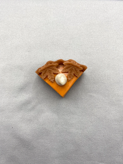 Mini Pumpkin Pie Slice Magnet
