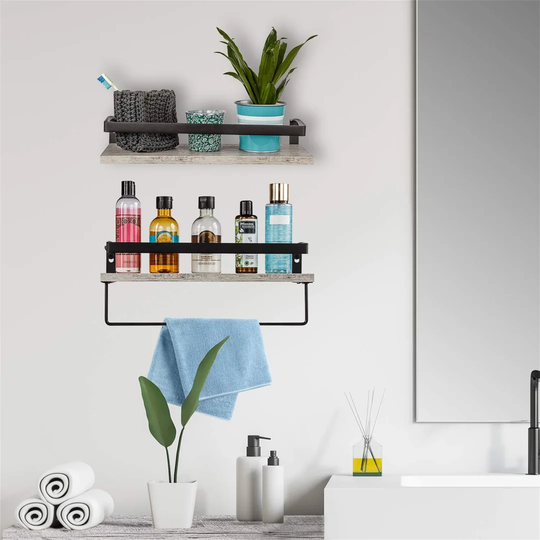 Jorgenson 2 Piece Floating Shelf