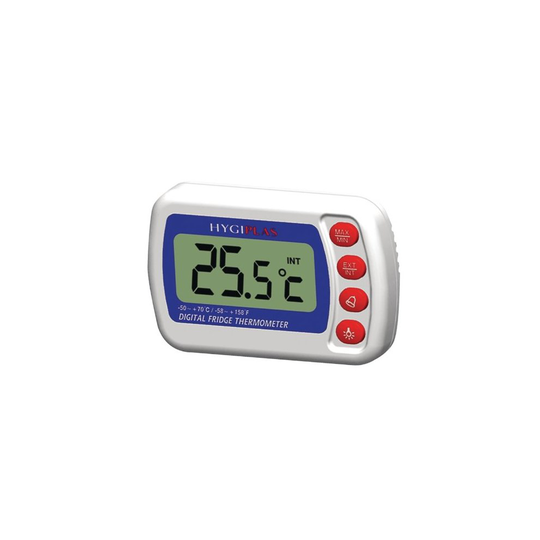 Hygiplas Digital Fridge/Freezer Thermometer 52X73X15mm Temperature Catering