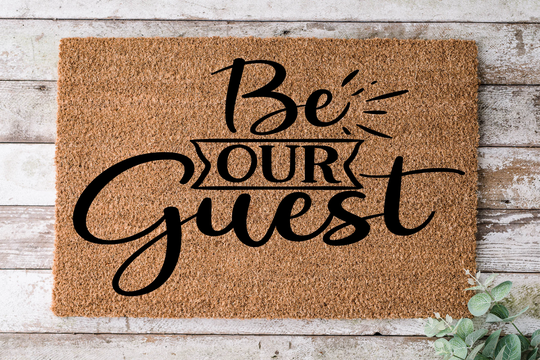 Be Our Guest, Door Mat, Funny Doormat, Wedding Gift, Housewarming Gift, Home Welcome Closing Gift - 5