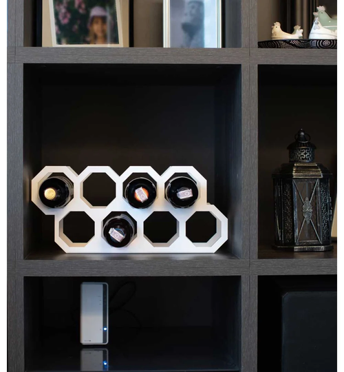 Madeline 8 Bottle Tabletop/Countertop Wine Bottle Rack