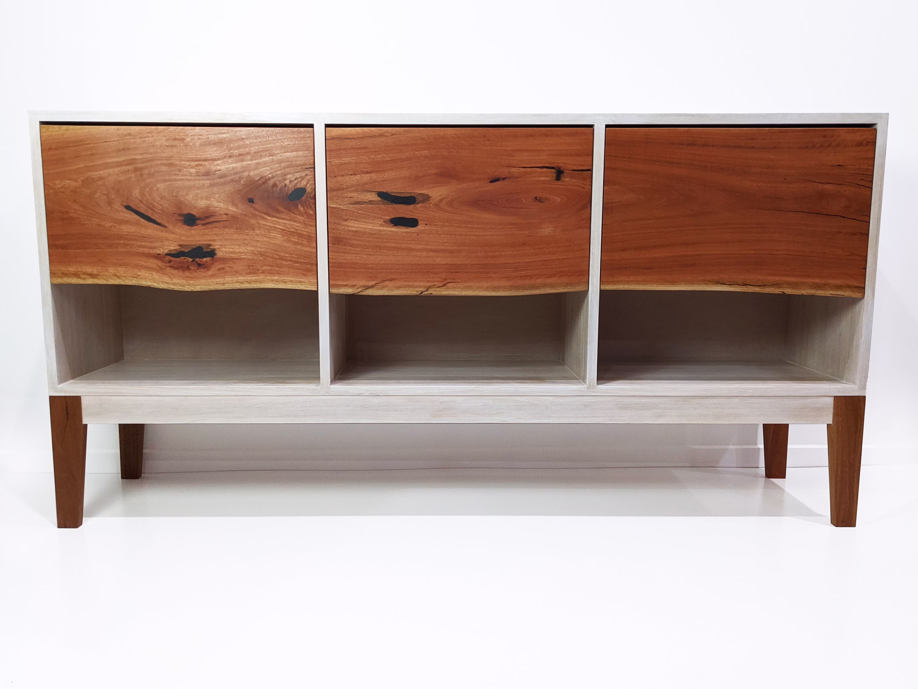 Modern Style Buffet, Fine Handmade Custom Furniture, Wood Live Edge, Sideboard, Cabinet, China Console, Tv Stand
