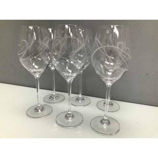 Elsmoriet Swirl Glass 360ml Wine Glass
