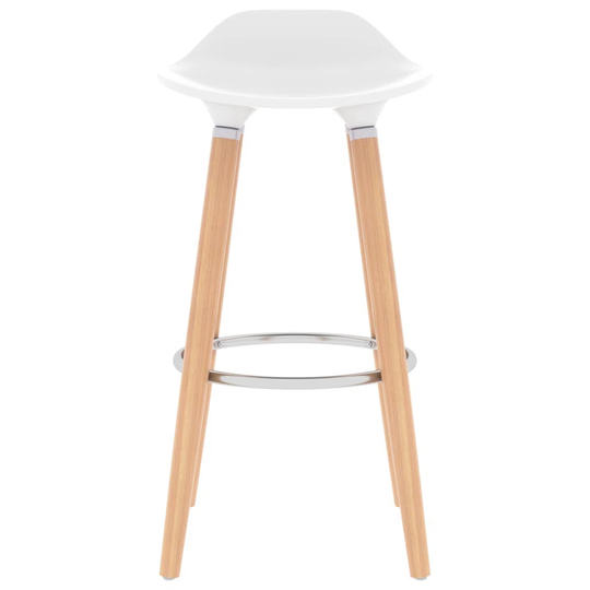 Bar Chairs 2 Pcs White