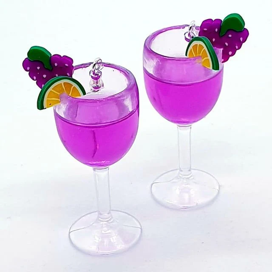 Blackberry Cocktail Earrings