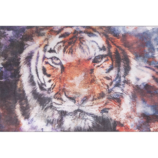 Berumen Blue/Orange/Black Rug