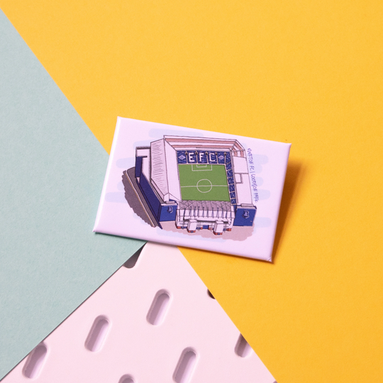 Goodison Fridge Magnet, Everton