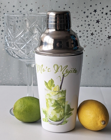 Personalised Cocktail Shaker/Cocktail Mixer/Cocktail Gift/Stainless Steel 550Ml Cocktail Shaker/ Recipe Mixer Maker