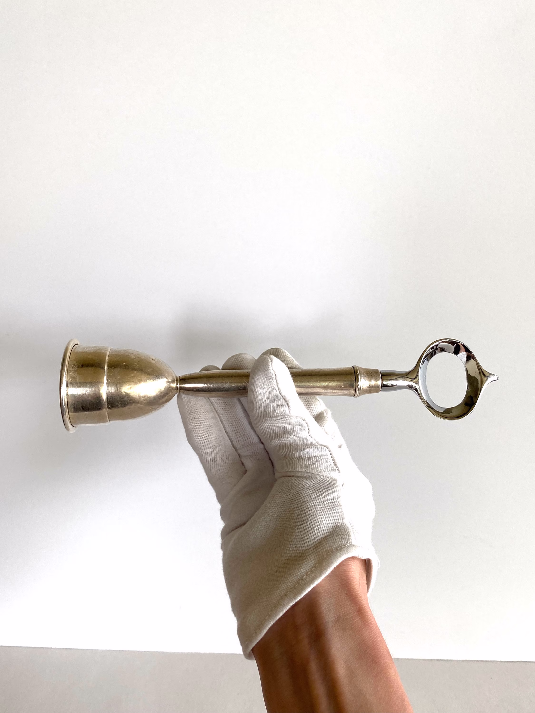 sterling Silver Cocktail Jigger Opener, Graduated Bottle Opener Tool