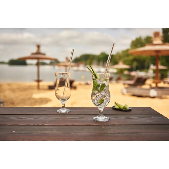 GK/4 -piece cocktail glasses/drinking straws