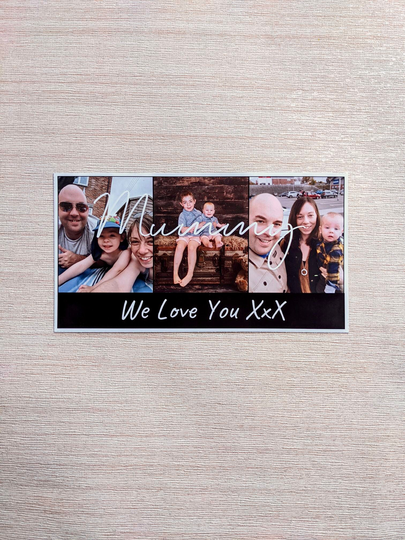 Mummy Magnet, Photo Fridge Gift From Son, Birthday 40 Daughter, Personalised Mothers Day Children