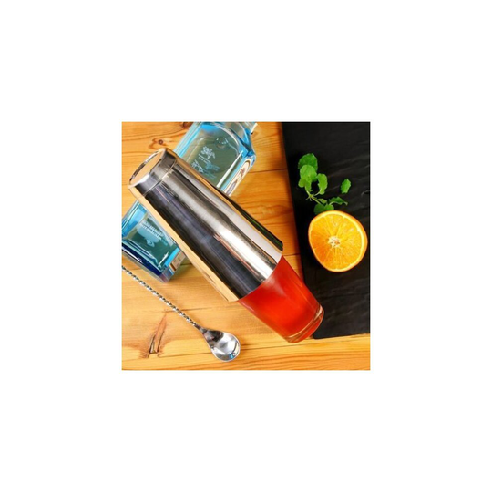 Professional Boston Cocktail Shaker - 1 x Tin and 1 x Glass