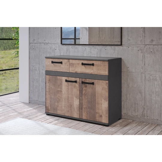 Guthki 100 Cm Wide 2 Drawer Sideboard
