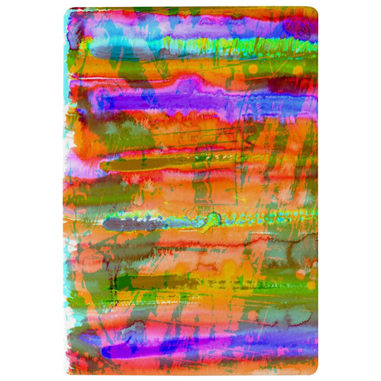 Drake Carousel Designer Shaggy Purple/Green/Orange Rug