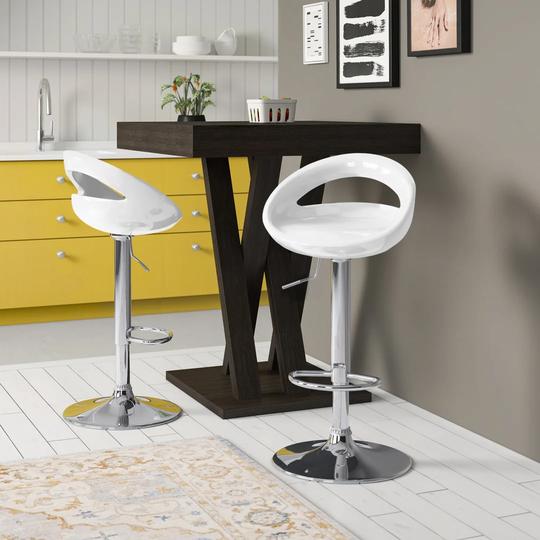 Lakisha Height Adjustable Swivel Bar Stool