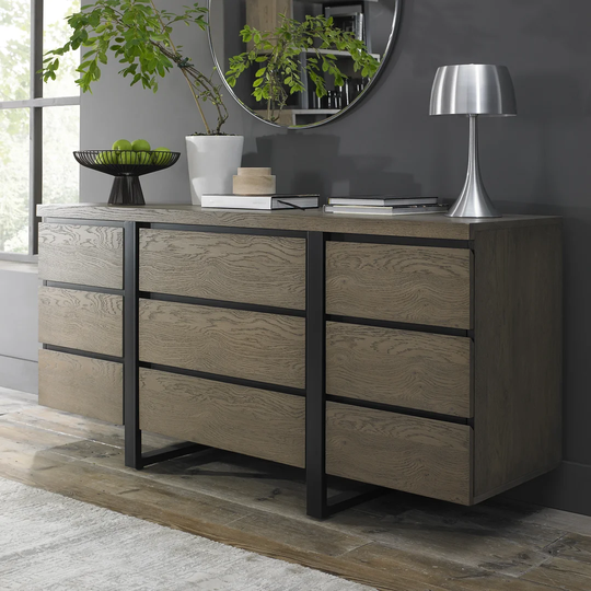 Merryman 165 Cm Wide 3 Drawer Sideboard