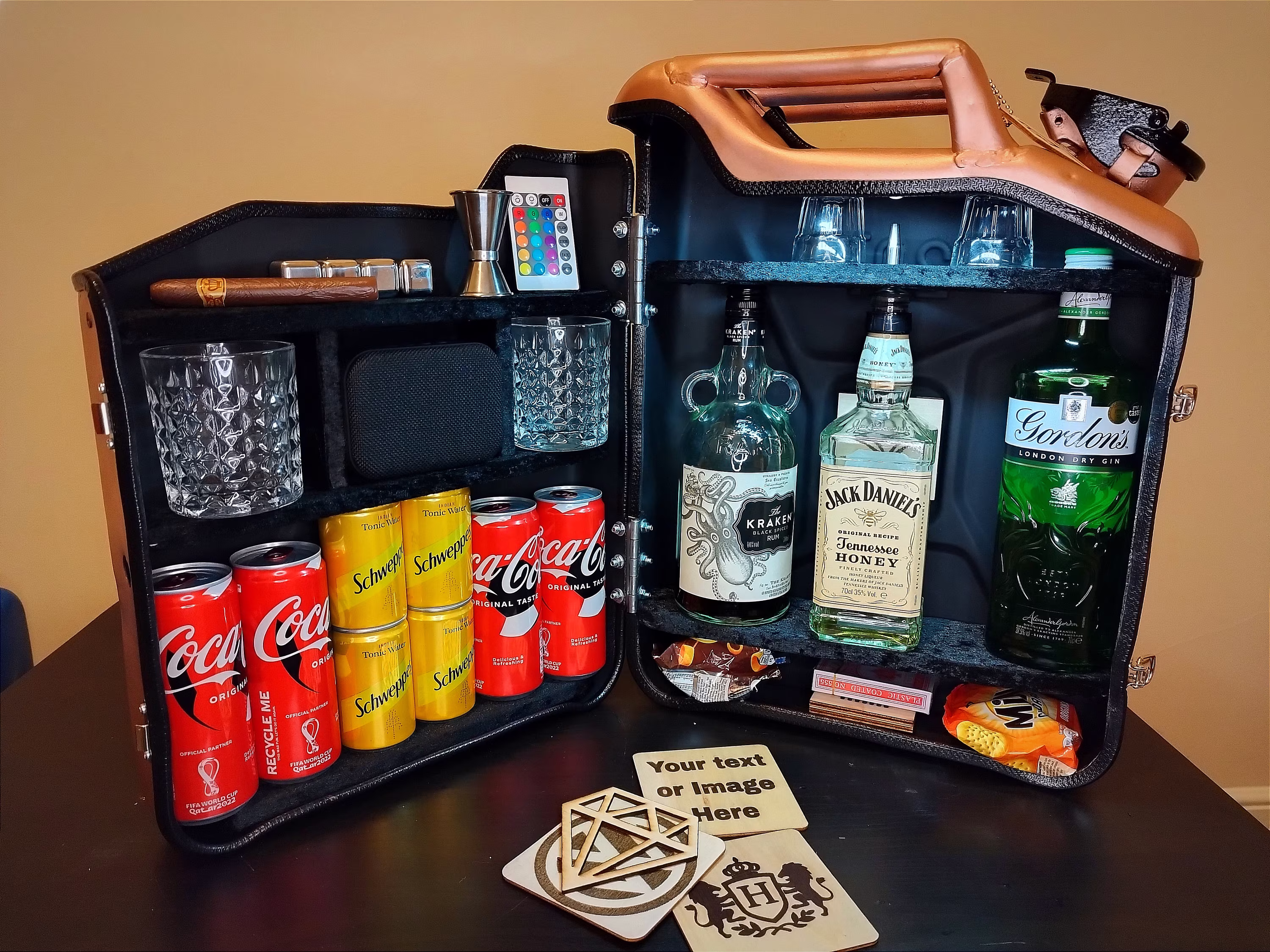 Gas Can Bar, Jerry Mini Military, Army, Navy, Gift, Gift For Gamers