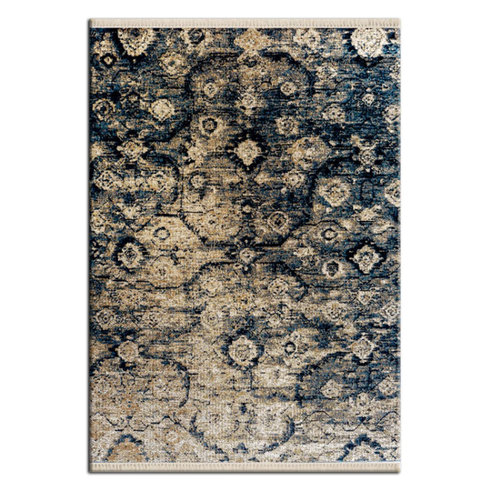 Santangelo Flatweave Blue/Beige Rug