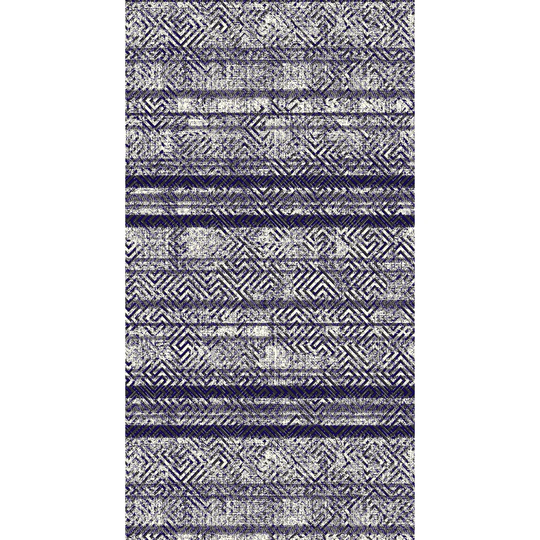 Newby Flatweave Cotton Purple/White Rug