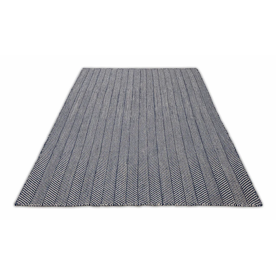 Hiltonia Handwoven Navy Rug