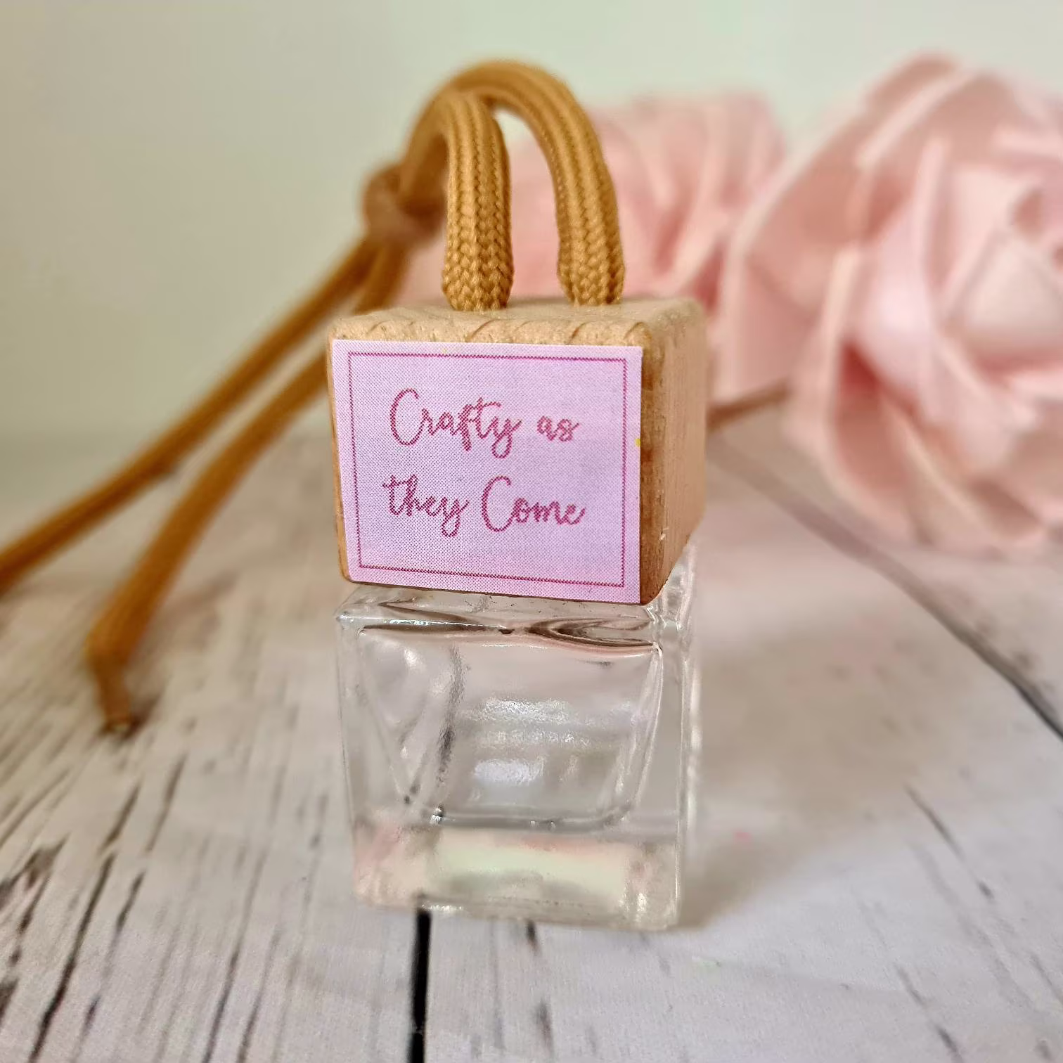 Car Diffuser, Freshener, Wooden Diffuser, Glass Fragrance, Vegan, Eco Friendly, Highly Scented