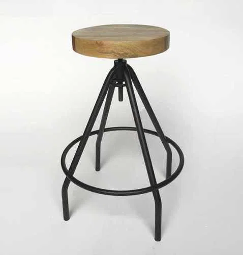 Athens Height Adjustable Swivel Bar Stool