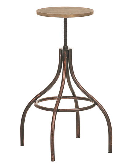 Wing Height Adjustable Bar Stool