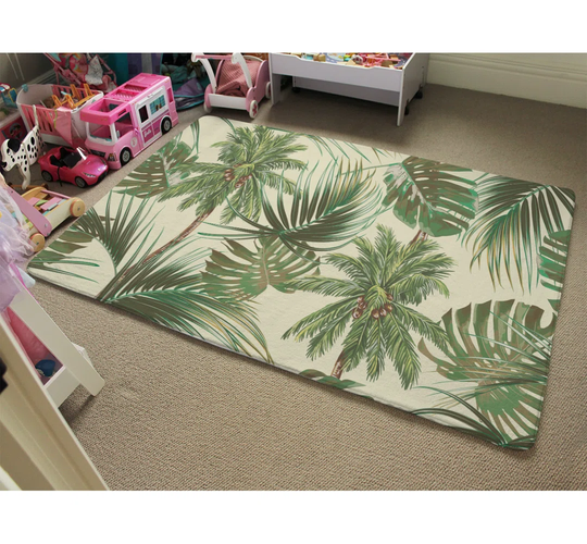 Ohalloran Shaggy Green Area Rug