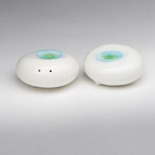 Salt & Pepper Shaker Set - Dimples | Tableware Housewarming Award Winning Handmade