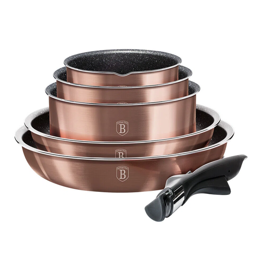 Berlinger Haus 6 Piece Aluminum Non Stick Cookware Set