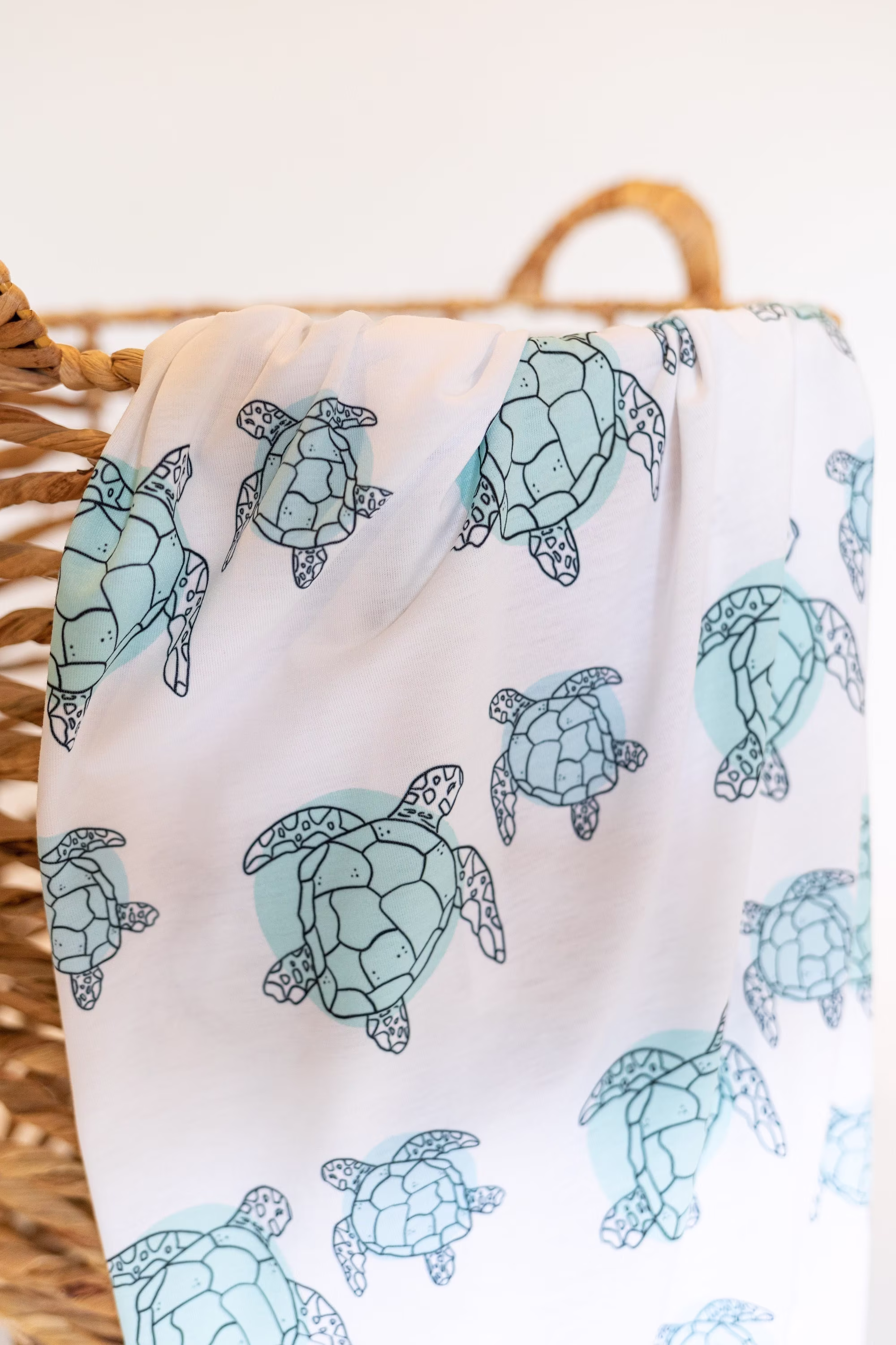 Honu Baby Blanket, Sea Turtle Hawaiian Multi-Use Hawaii Beach Blanket