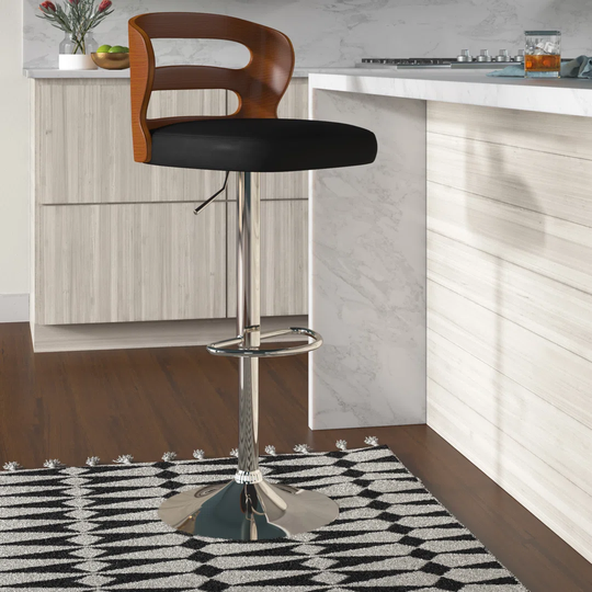 Chouhan Height Adjustable Swivel Bar Stool