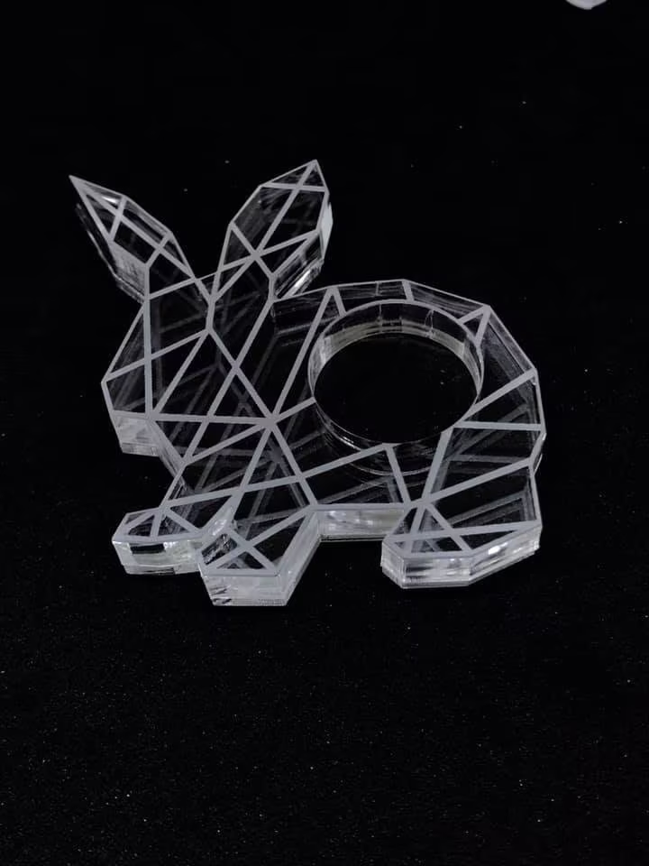 Bunny Shaker Silicone Mold Hopper Resin Mold