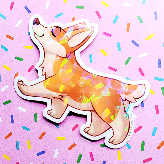 Sticker Corgi Butt Gotta Strut - Original Starlightakari
