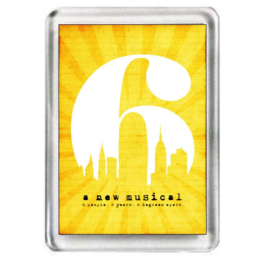 Six. The Musical. Fridge Magnet