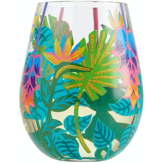 Lolita Tropical Vibes Stemless Wine Glass