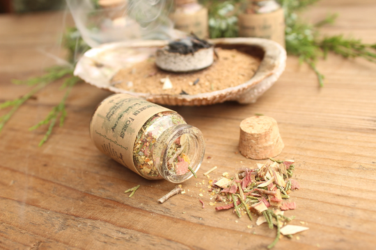 Loose Herbal Incense, Ethically Wildcrafted, Smoke Cleansing Blend // "Evergreen Forest