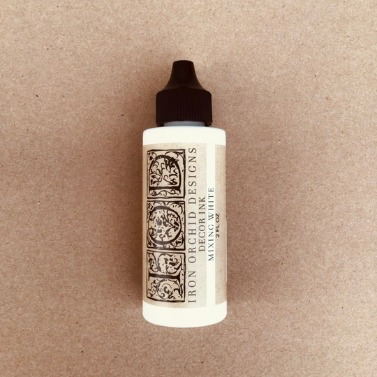 Mixing White Ink - Iod Iron Orchid Design Home Decor