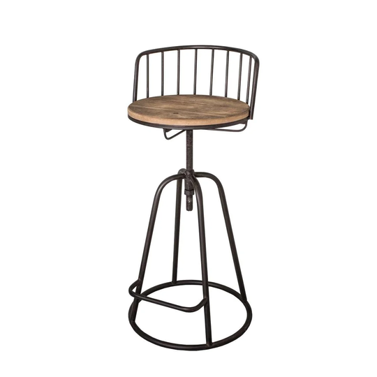 Rumi Height Adjustable Bar Stool