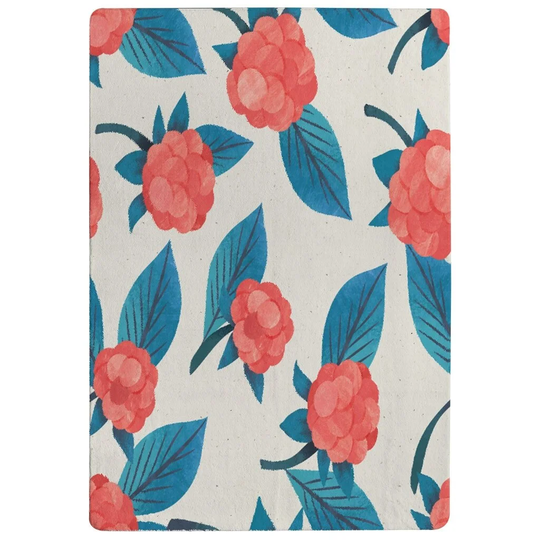 Pardo Watercolour Designer Shaggy Blue/Pink/Pink Rug
