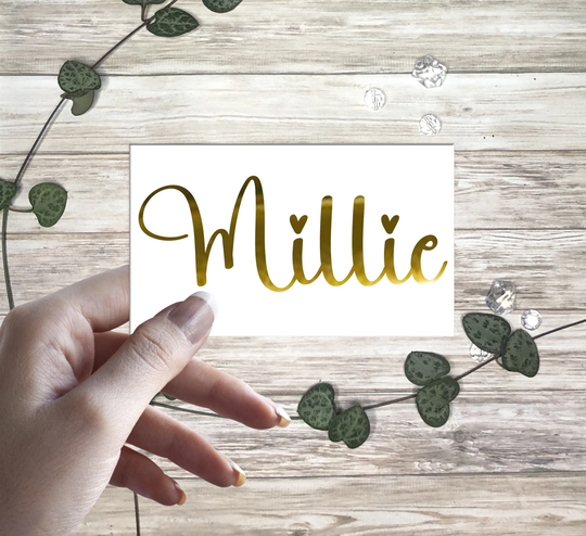 Personalized Vinyl Name Decal Stickers | Label Hen Party Wine Glass Waterbottle Sticker Bag Laptop