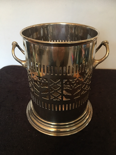 Vintage Silver Plated Champagne/ Wine Cooler