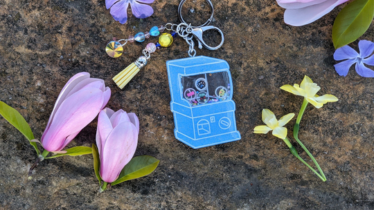 Gashapon Shaker Keyhain
