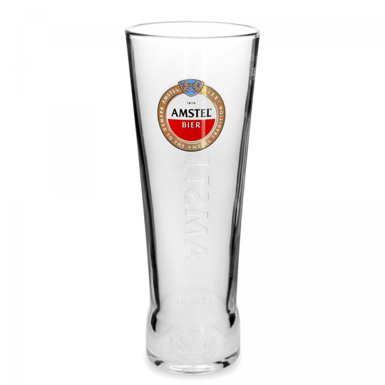 Personalised Engraved Official Amstel Pint Beer Glass (Your Name / Message)