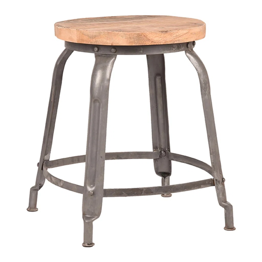 Label51 Stool DelHi 37 x 37 x 47cm Grey