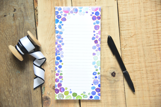 Peaceful Dot Shopping List - 4"x8