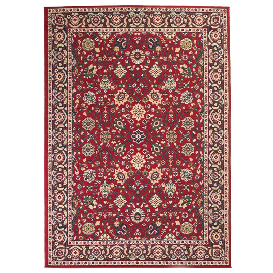 Tiara Shaggy Red/Beige Rug